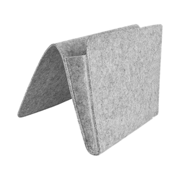 Cateissary Fieltro mesita de noche Caddy antideslizante colgante cama de almacenamiento cama de almacenamiento dormitorios literas libro Almacenamiento y organización del hogar No.01