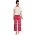 thumbnail image 2 of Rudolph The Red Nosed Reindeer Women's Velour Sleep Pants, 2 of 6