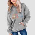 thumbnail image 4 of JUMEYU Toddler Girls Hoodie Sweatshirt Hoodies for Girls Long Tops Sleeve Girls Pullover Hoodies Teen Kids Sweatshirts Letter Clothes Girls 3T 4T (Grey,3-4 Years), 4 of 6
