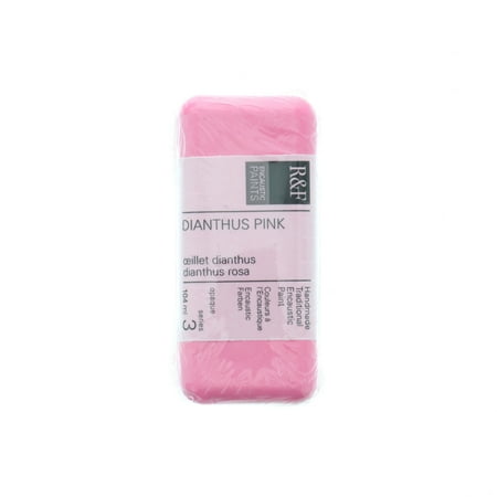 UPC: 0836943001312 | R&F Handmade Paints Encaustic Paint Cake  104ml  Dianthus Pink