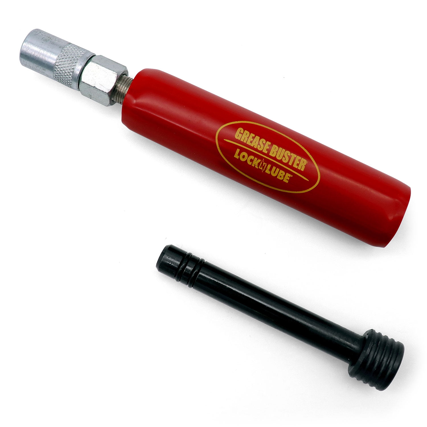 Shop Size Grease Buster. Clear out clogged grease fittings.