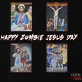 thumbnail image 2 of CafePress - Zrchappyzombiejesusday Maternity Dark T Shirt - Maternity Dark T-Shirt, 2 of 3