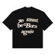thumbnail image 1 of Frog drift-ropa de calle a la moda para hombre, Camiseta holgada de gran tamaño con estampado de espuma, CPFM, KANYE, MUST BORN AGAIN, VeranoNegro, 1 of 5