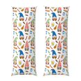 thumbnail image 1 of Balery Barbecue Gnomes Funda Protectora para Almohada Corporal de Algodón Hipoalergénico con Cierre(55 x 21 pulgadas), Almohadas No Incluidas, 1 of 5