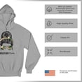 thumbnail image 6 of Military Mom Sweatshirt Proud Mom Life Messy Bun Sunglasses Mother's Day Mama Mommy Active Duty Veteran Vet Hoodie, 6 of 7
