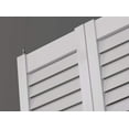 thumbnail image 3 of Spectrum SEALL48 48 x 80 in. Seabrooke PVC Full Louver Bifold Door, White, 3 of 5