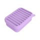 thumbnail image 2 of Jabonera de Silicona con Tapa, Autodrenante, para Baño y Cocina - Recipiente Antideslizante para Jabón En Barra con Tapa, Estuche de Viaje de Secado Rápido para Ducha, Camping y Caravana - 1 Unidad, 2 of 6