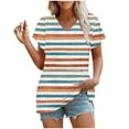 thumbnail image 4 of Summer Tops for Women 2025 Trendy Sexy Womens V Neck T Shirts Loose Fit Summer Tees for Women 2025, 4 of 4