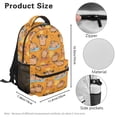 thumbnail image 7 of Jeiento Kids School Backpack Sport Capybara Water-Resistant Polyester School Bag with Multiple Organizer Pockets for Elementary Middle School Travel Hiking, 16 Inch, 7 of 7