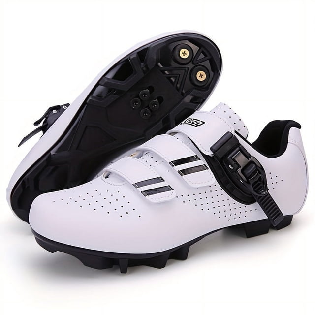 SUTENGDA Mens Lightweight Cycling Shoes - Advanced SPD Compatibility Ventilated Design for Mountain Bike Racing & Outdoor Adventures - Durable High-Performance