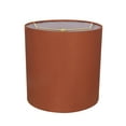thumbnail image 2 of Aspen Creative 31063 Transitional Drum (Cylinder) Shaped Spider Construction Lamp Shade in Redwood, 8" wide (8" x 8" x 8"), 2 of 5