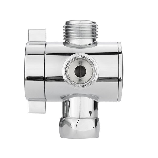 1/2 Inch Three Way T-adapter For Toilet Bidet Shower Head Diverter Bathroom Shelves with Towel Bar Standing Towel Racks for Bathroom Bathroom Rugs Non Face Towels for Bathroom Bathroom Shelves Wall
