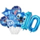thumbnail image 1 of Disney-Conjunto de globos de Lilo & Stitch para fiesta de Cumpleaños de Niños, suministros de decoración para Baby Shower, regalos, 1 of 3