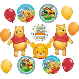 Winnie the Pooh table centerpieces  Winnie the pooh birthday, Tiger  birthday party, 1st boy birthday