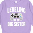 thumbnail image 3 of Inktastic Leveling Up to Big Sister Toddler Sweatshirt, 3 of 4