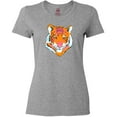 thumbnail image 3 of Inktastic Tiger Head Women's T-Shirt, 3 of 5
