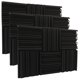 thumbnail image 1 of Paneles de espuma acústica de estudio Difusores de esponja insonorizados Tratamiento de absorción de sala de tambor Sonido de pared F, 1 of 5
