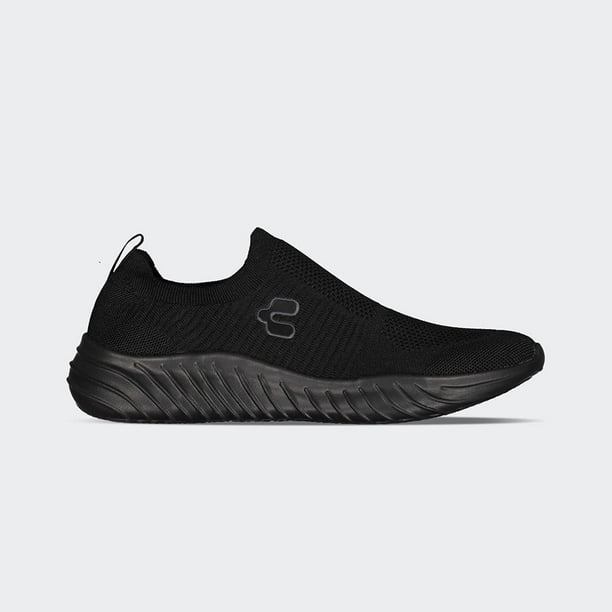 Tenis Charly para Hombre, Slip On Negro Talla 29