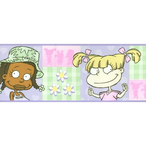 Nickelodeon Rugrats Girls Cartoon Wallpaper Border