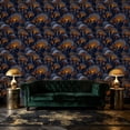 thumbnail image 3 of Peel and Stick Wallpaper Mystical Shadowy Woodland Scene Glowing Mushrooms Artwork Wall Mural 17.7in x 9.8ft Self Adhesive Removable Wall Paper Renter Friendly Wallpaper for Nursery Bedroom, 3 of 8