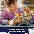 thumbnail image 4 of LEGO Marvel Spider-Man vs. Sandman: Final Battle Building Toy Set with Spider-Man Figure, Collectible Marvel Toy Inspired by Spider-Man No Way Home, Gift for Super Hero Loving Boys and Girls, 76280, 4 of 9