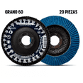 thumbnail image 4 of Disco De Lija Laminado Grano 60 Tipo 29 4 1/2 X 7/8 paq. 20 Pz, 4 of 6