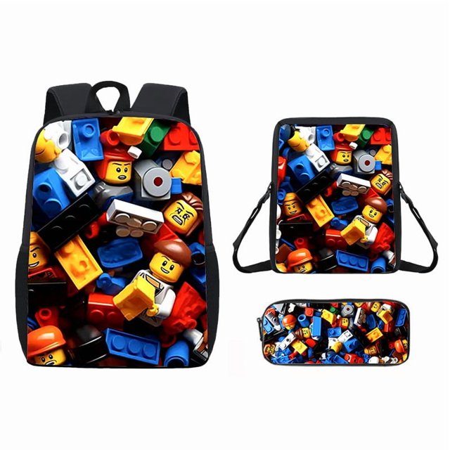 Nuevo Juego De Mochilas Escolares De Tres Piezas, Estuche Para Lápices Para Niños, Juego De Bolsos De Hombro Pequeños, Mochila Escolar Para Estudiantes