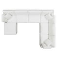 thumbnail image 5 of Modular Sectional Deep Sofa Set, White, Fabric, Modern Contemporary, Living Lounge Cafe Room Hotel Lobby Hospitality, 5 of 10