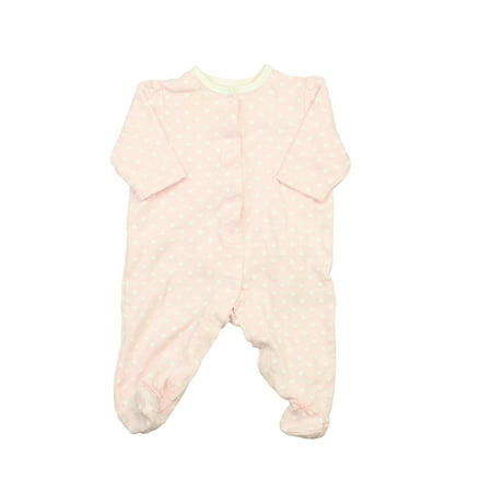 

Pre-owned Little Me Girls Pink | White Long Sleeve Outfit size: 3 Months