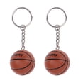 thumbnail image 1 of BRIGHTFUFU 2 mini llaveros de baloncesto, colgantes creativos de baloncesto, decoración colgante., 1 of 7