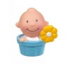 Blue Baby in Flower Pot Bath Squirter by Ganz