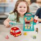 thumbnail image 4 of Kids Gas Station Playset Interactive para regalo de cumpleaños 3 4 5 6 años Azul Zulema Juego de gasolinera, 4 of 8