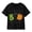 Black-29, variant on Halloween Pumpkin Ghost Seasonal Lettering Graphic T-Shirt for Boys, Fun Spooky Short Sleeve Shirt for Fall