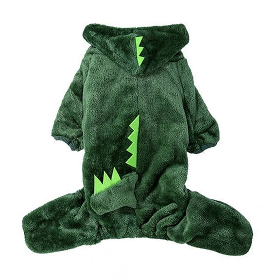 GASTROPOD Dog Costume,Dinosaur Soft and Cozy Coral Fleece Material Cat Costume,Halloween Versatile Fit for Pets of All Sizes Puppy Clothes,L