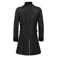 thumbnail image 3 of DuoJiaJ Manteau Queue Mi-Siècle pour Hommes Veste Gothique Veste Carnaval Robe de Cour, 3 of 5