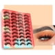 thumbnail image 5 of Pestañas postizas Nikou 40 piezas negras densas suaves 3D, 5 of 12