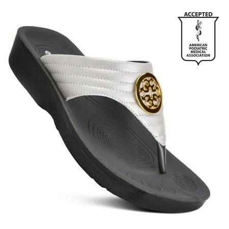 

Aerothotic Idelle Casual Fashion Flip Flops for Women
