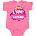 thumbnail image 3 of Inktastic I Love Dancing Dance Teacher Girls Baby Bodysuit, 3 of 5