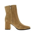 thumbnail image 2 of Sam Edelman Mayla Sandstone Block Heel Squared Toe Fashion Leather Ankle Boots (Sandstone, 10), 2 of 3