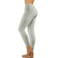 thumbnail image 1 of Pantalons pour Femmes Taille Haute Mode Décontractée Femmes Solide Span Dames Taille Haute Pantalons Larges Pantalons de Yoga Pantalons Complets Liquidation, 1 of 3