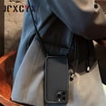thumbnail image 3 of Luxury Crossbody Necklace Cord Lanyard Silicone Soft Case For iPhone 15 Pro Max 14 Pro Max 13 12 11 XS XR 7 8 Plus SE Cover, 3 of 4