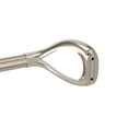 thumbnail image 5 of Umbra 1" Lasso Curtain Rod, 44-120", Nickel, 5 of 6
