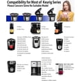 thumbnail image 2 of LAICAIW 4 Pack Reusable K Cups for Keurig, Refillable K CUPS Coffee Filters, Stainless Mesh Reusable Coffee Pods Compatible with Keurig 1.0 or 2.0 Keurig Coffee Maker, BPA Free, 2 of 6
