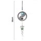 thumbnail image 5 of Carillones de viento Taichi, carillón de viento giratorio de Metal con bola de espejo de acero inoxidable, 5 of 5