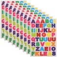 thumbnail image 3 of Alphabet Stickers Paper 40 Sheets Assorted Color For Children Diy Projects 11.8x4.3in, 3 of 9