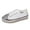 White, variant on Women's Sequins Diamonds Flat Lace Up Fashion Sneakers Comfortable Shiny Dazzling Fashion Walking Shoes