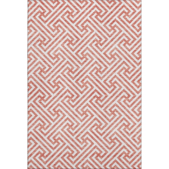Dalyn Rugs Premium Machine Washable Mayfield AMF731 Salmon 8' x 10' Rug
