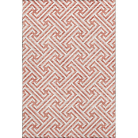 Dalyn Rugs Premium Machine Washable Mayfield AMF731 Salmon 8 x 10 Rug