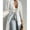 White, variant on Clothing ! Harpily Plus Size Coat Womens Daily Sun Protection Clothing Every Wearing Sheer Mesh Long Sleeve Buttoned Coat With Belt Black Black S