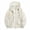 Beige, variant on Horkkom Mens Lightweight Jackets Outdoor Hooded Windbreaker with Pocket Plus Size Zipper Up Jackets